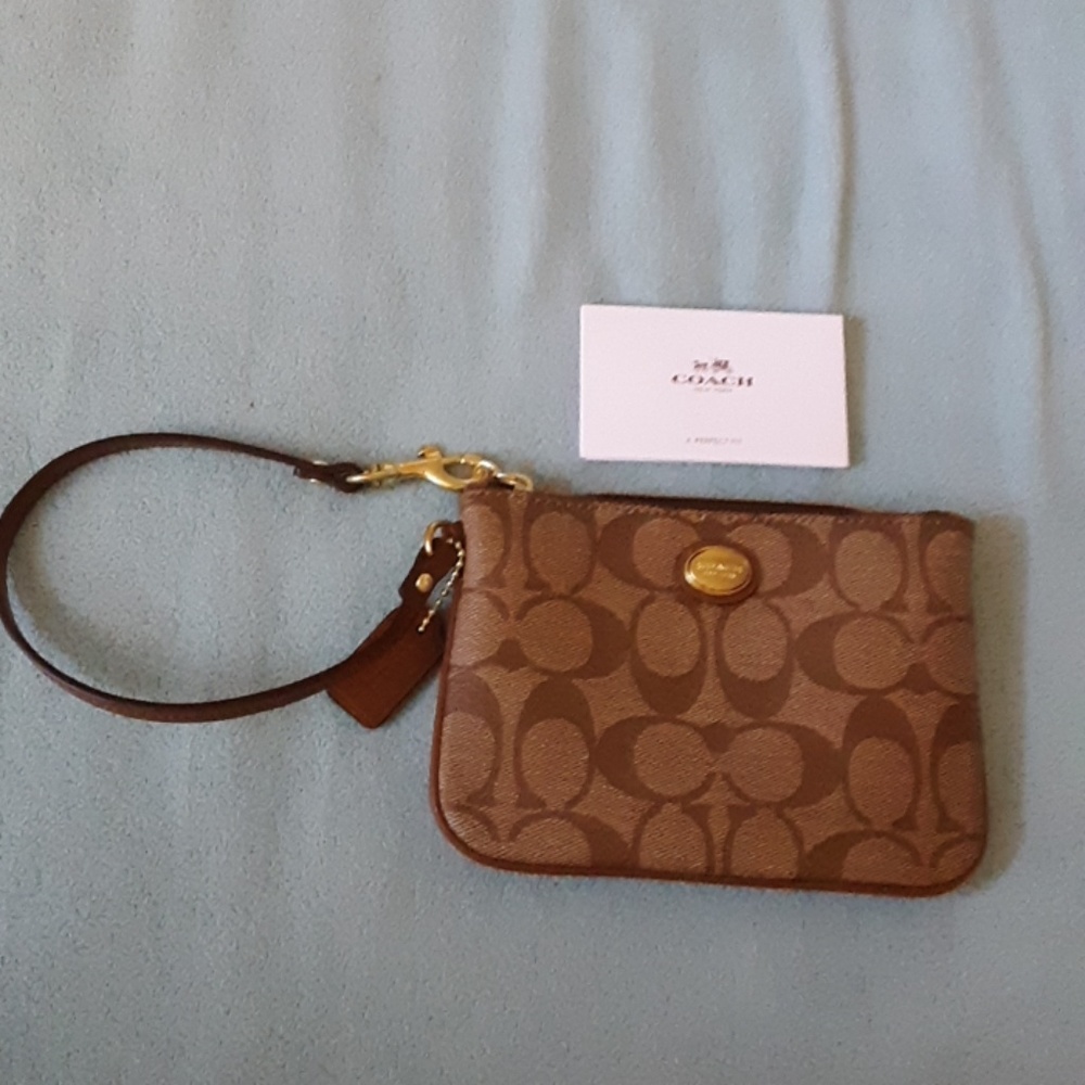 Coach wristlet